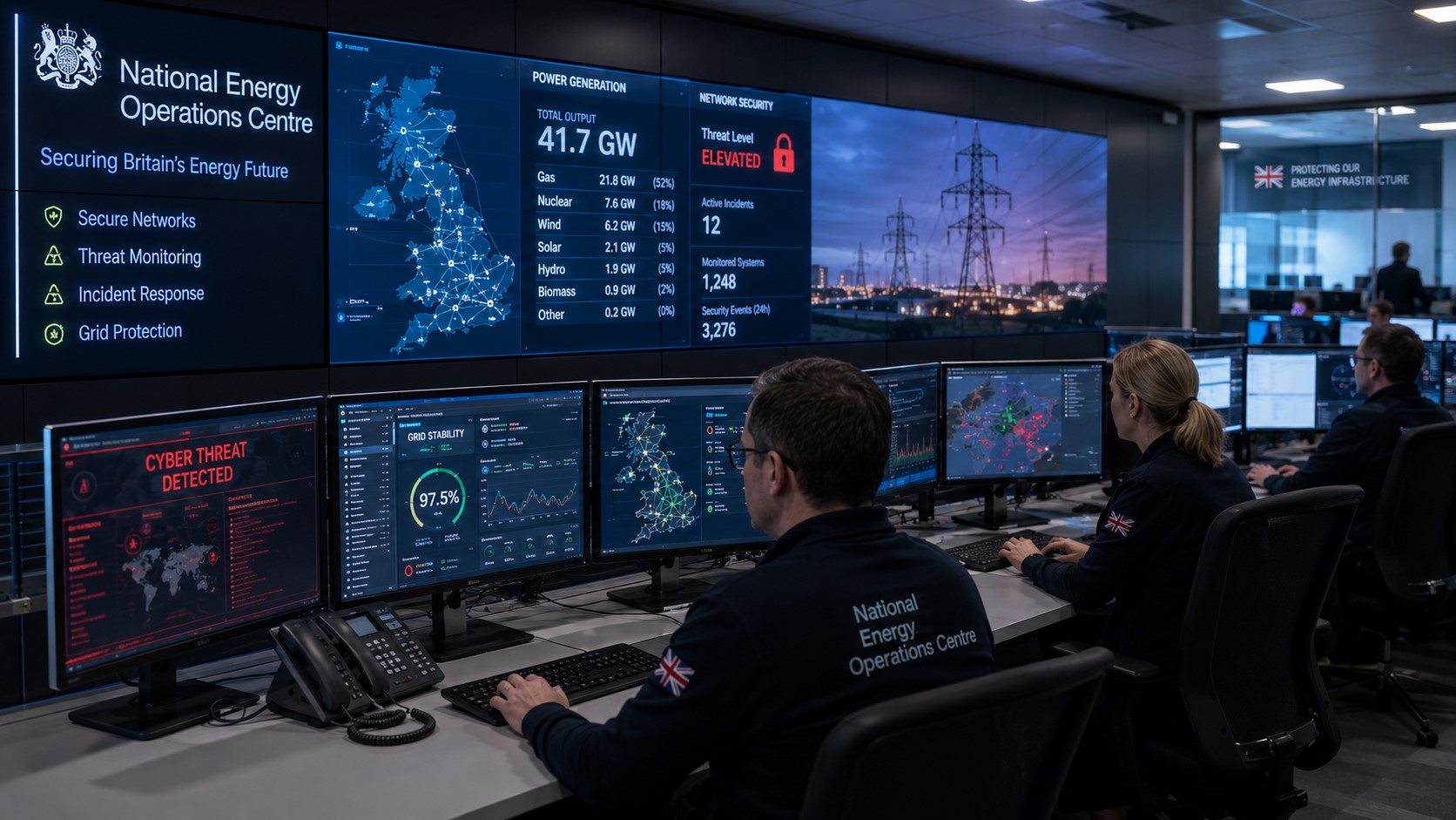 Iran-Linked Cyberattack Forces UK Power Generator Offline for Four Days