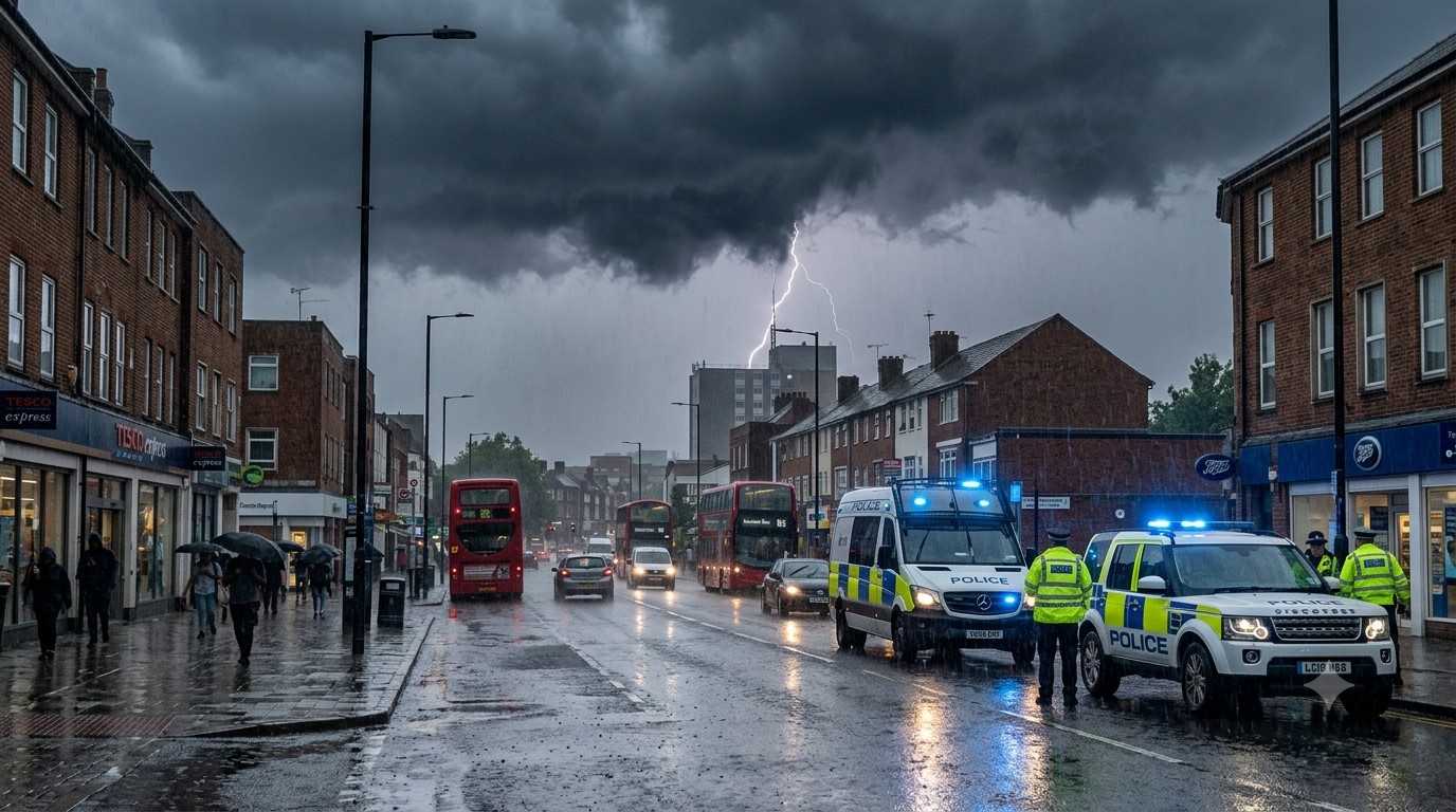 UK Breaking News: Thunderstorms Sweep Across England and Wales With Flash-Flood Risk