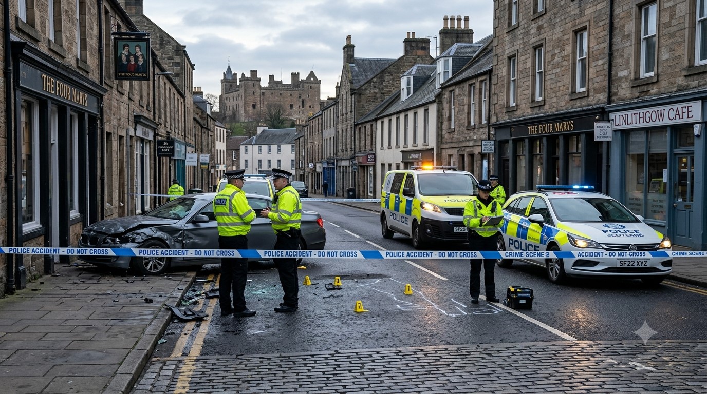 Man Arrested After Fatal Pedestrian Crash in Linlithgow
