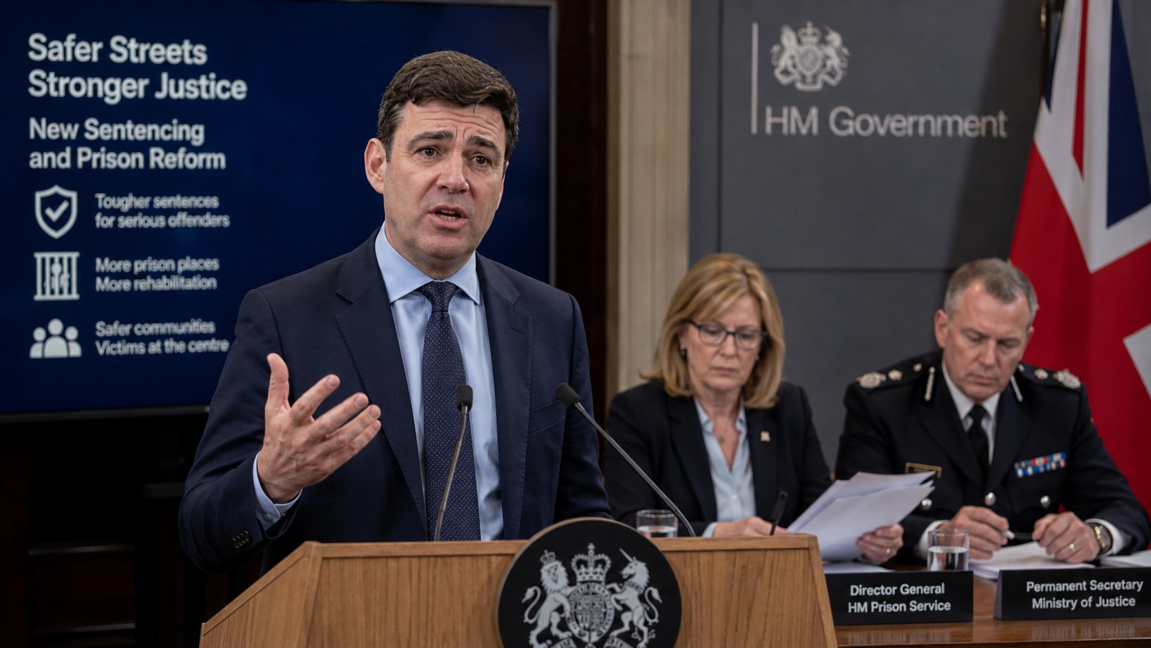 Andy Burnham Tightens Early Prison Release Rules in First Major Crime Policy Test