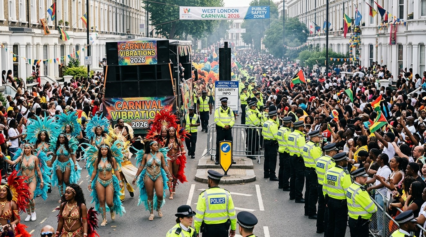 Notting Hill Carnival Sees 169 Arrests as Police Report Positive Atmosphere