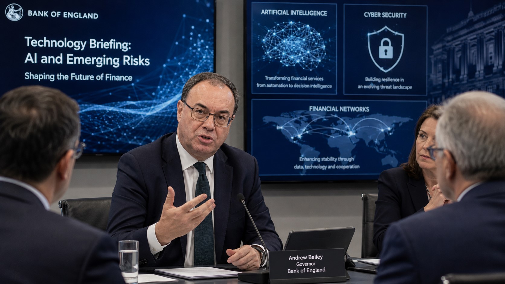 Bank of England Chief Warns Advanced AI Could Trigger New Cybersecurity Threat