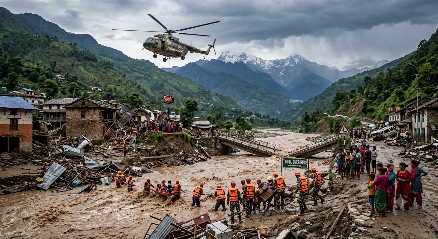 Nepal Estimates $5 Billion Reconstruction Bill After Devastating Climate-Driven Floods