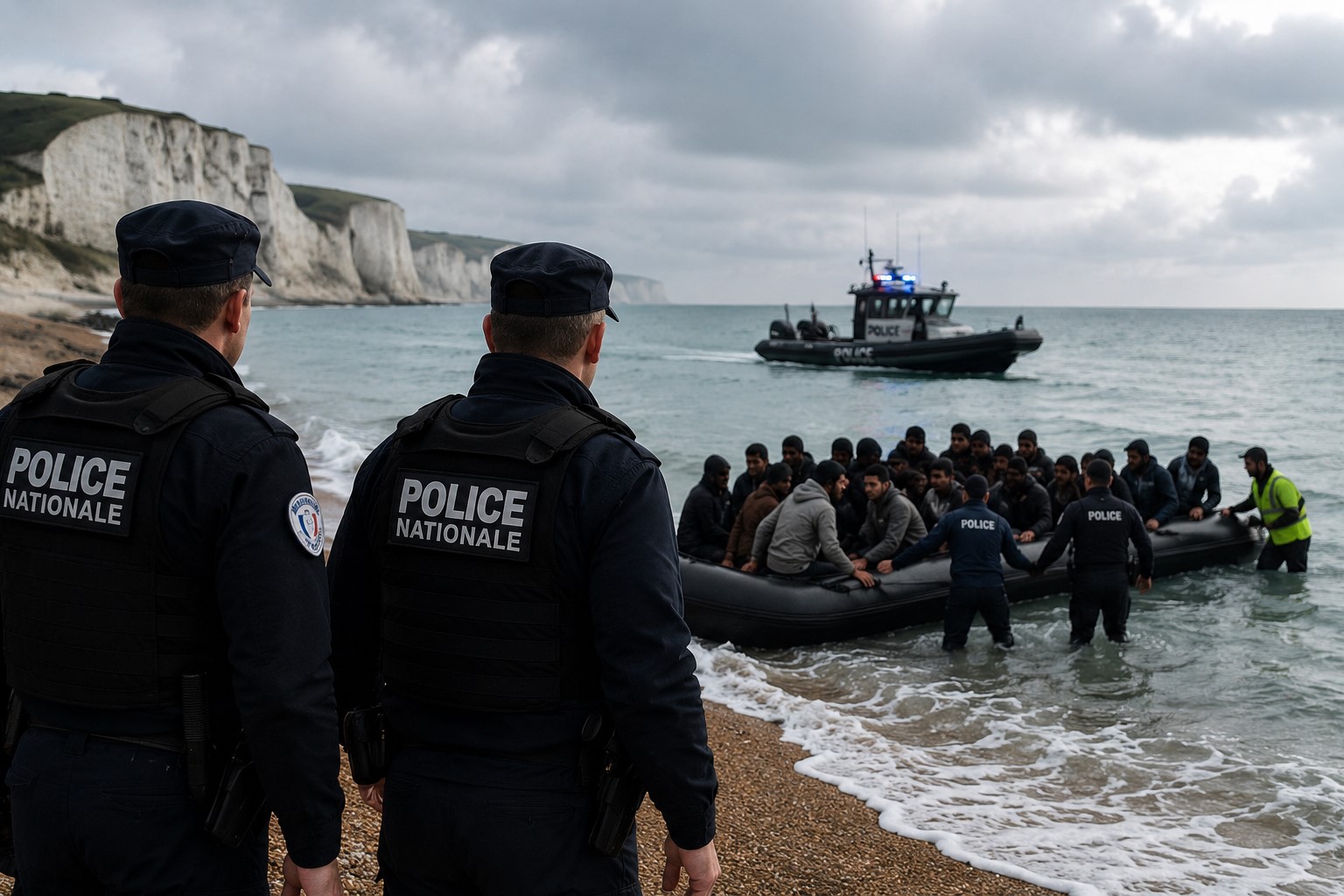 French Police Surge to Counter ‘Mega Dinghies’ as UK and France Strengthen Channel Cooperation