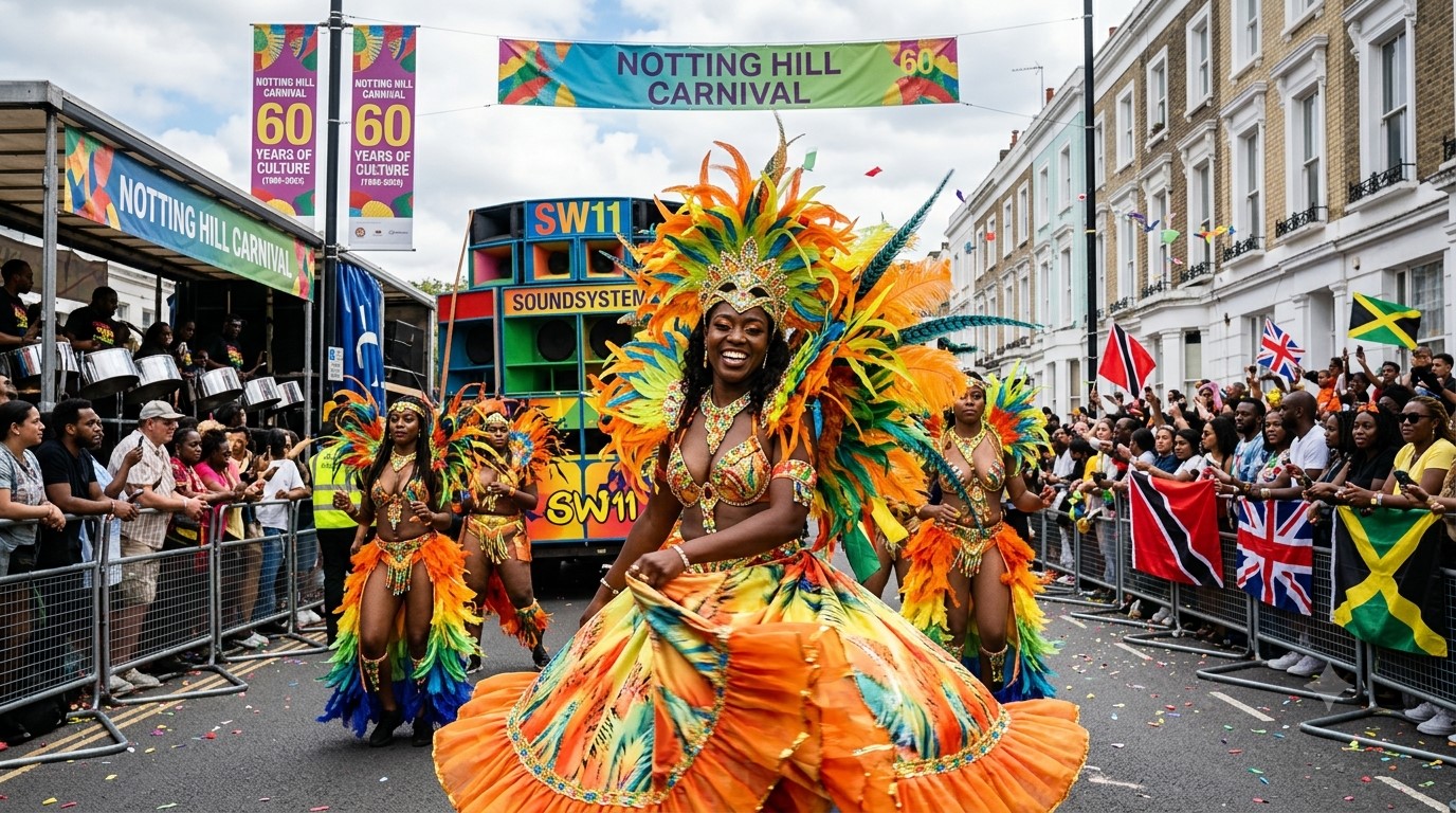 Notting Hill Carnival Celebrates 60 Years of Caribbean Culture in London