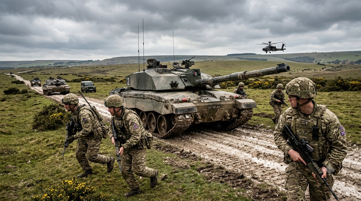 British Army Suspends Major Training Exercises as Defence Budget Comes Under Pressure
