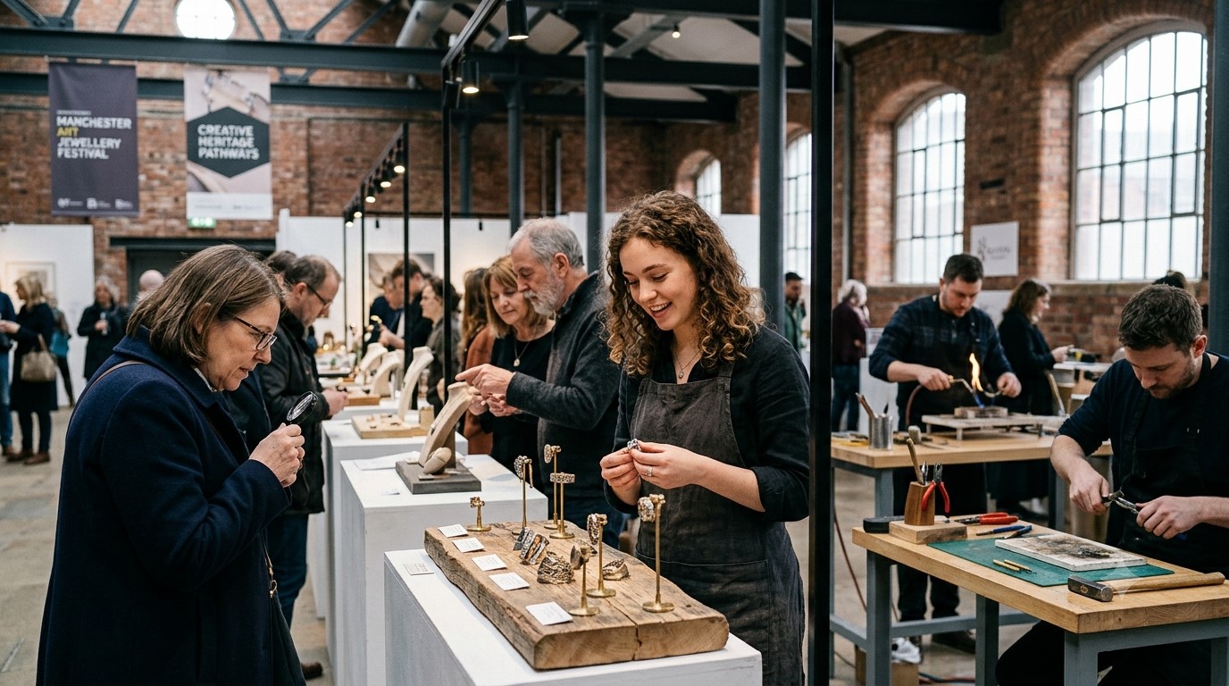 Manchester Jewellery Week Brings 200 UK Jewellers Together for Major New Arts Festival