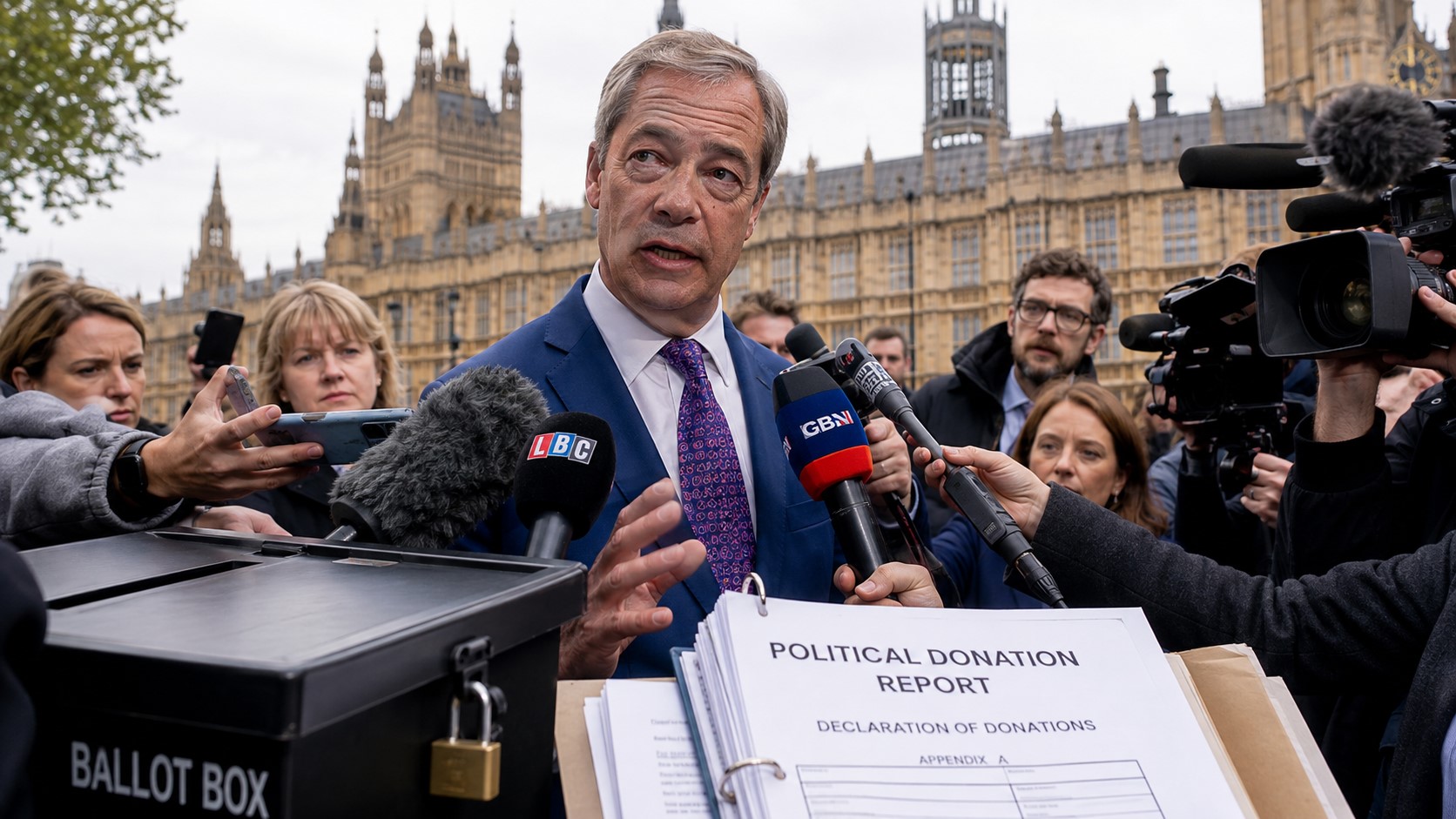 Reform UK Officials Step Down Amid Political Donation Investigation