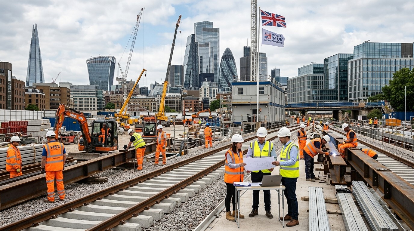 UK Eases Infrastructure Rules in New Push to Unlock Investment