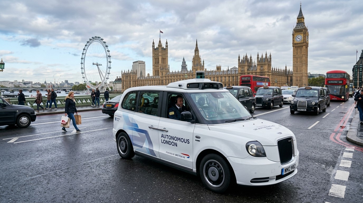 London Launches UK’s First Autonomous Ride-Hailing Service
