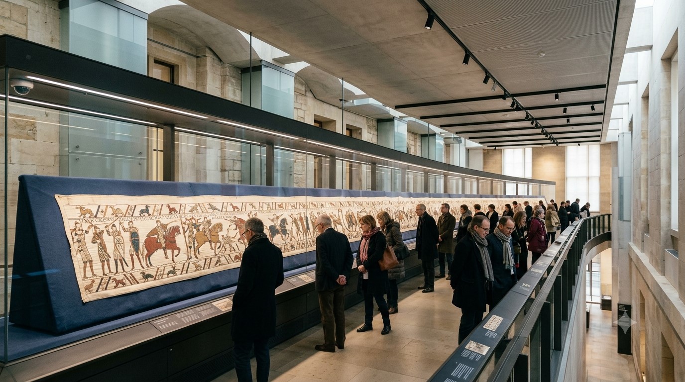 Bayeux Tapestry Creates Huge Buzz Ahead of British Museum Exhibition