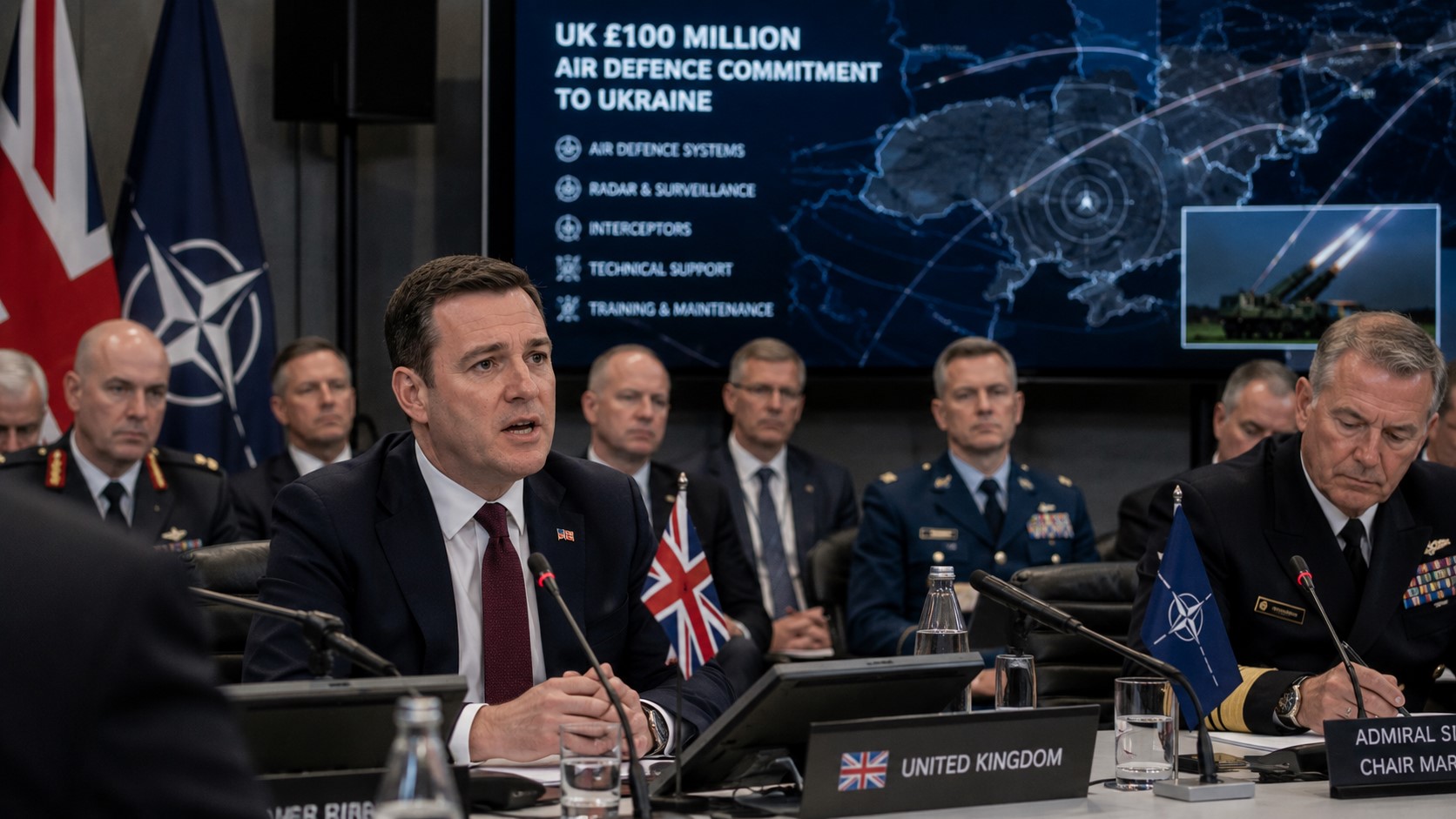 UK Commits £100 Million to Ukraine Air Defence Ahead of Winter