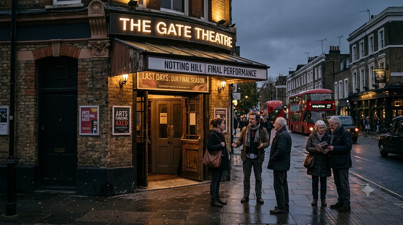 London’s Gate Theatre to Close After Nearly 50 Years Amid Arts Funding Crisis