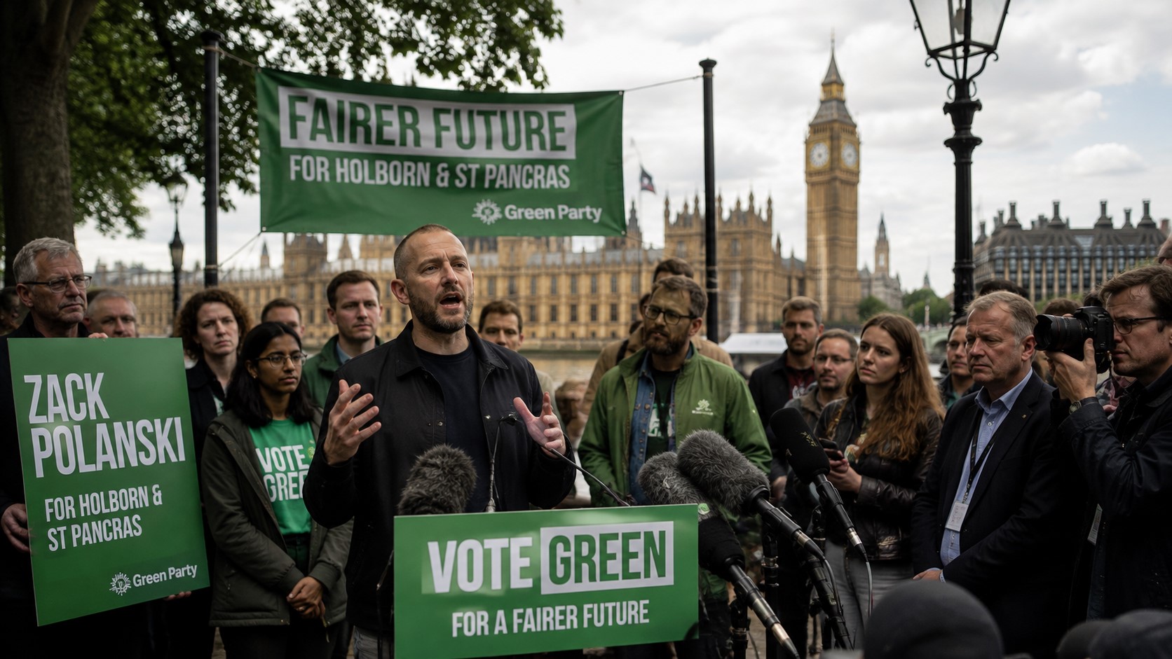 Zack Polanski Selected for Holborn and St Pancras By-Election Battle