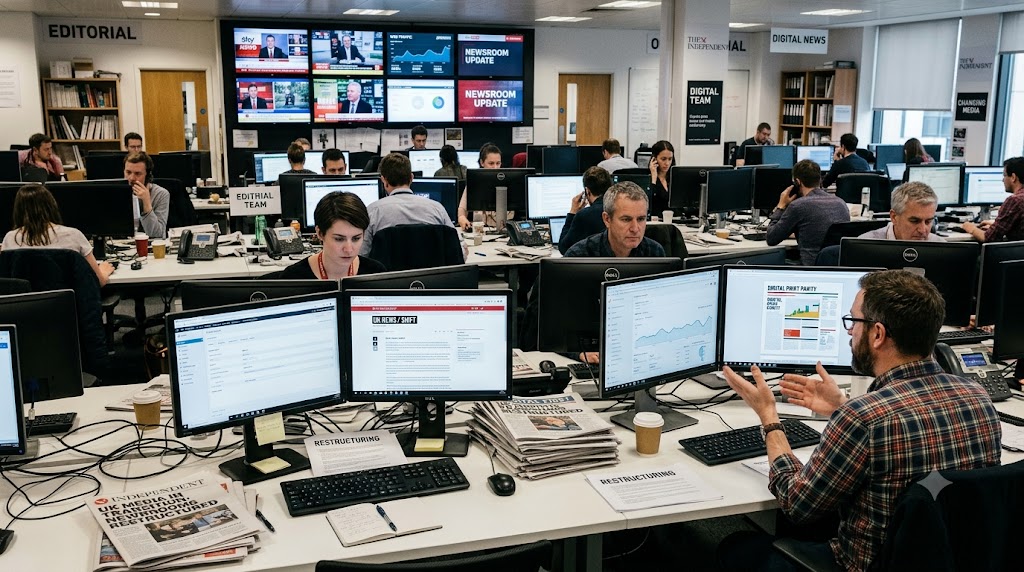 Reach Announces Further Editorial Job Cuts as UK News Industry Faces Digital Shift