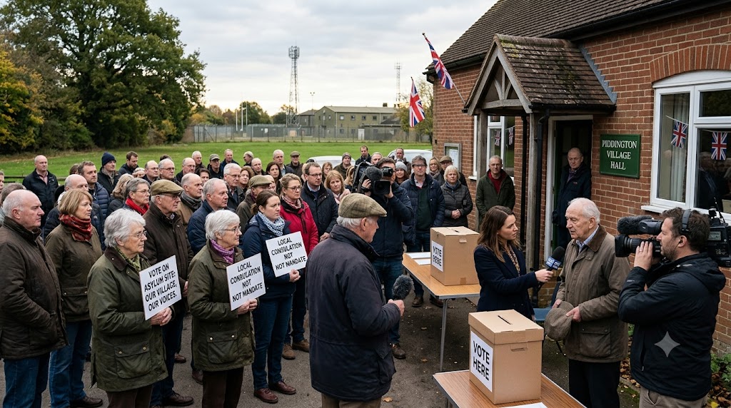 Oxfordshire Village Votes to Leave UK in Protest Over Asylum Housing Plan