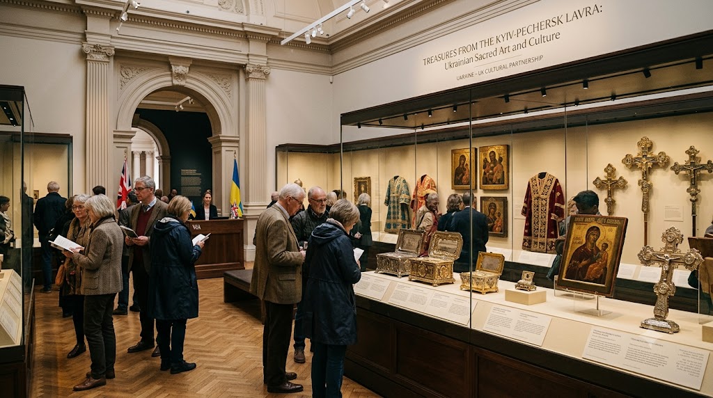 V&A London Puts Kyiv Monastery Treasures on Display in the UK