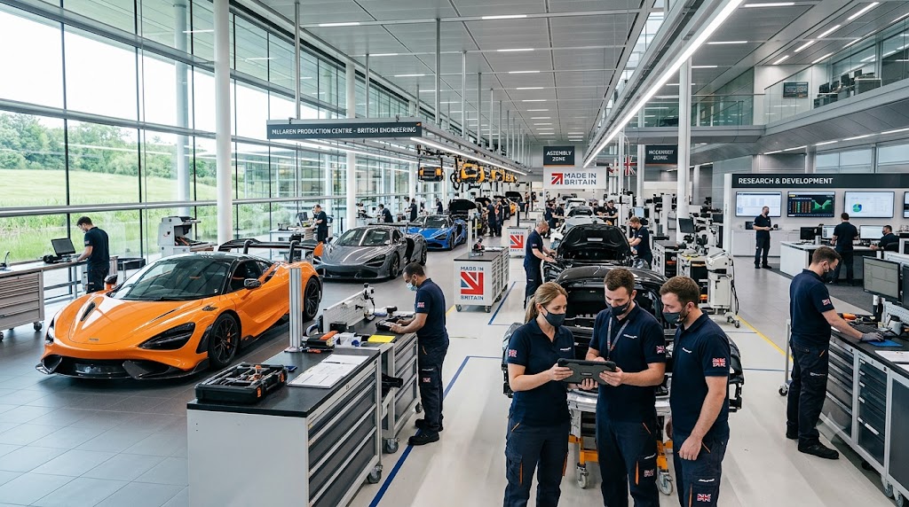 McLaren Unveils £500m UK Investment Plan and 1,000 Jobs