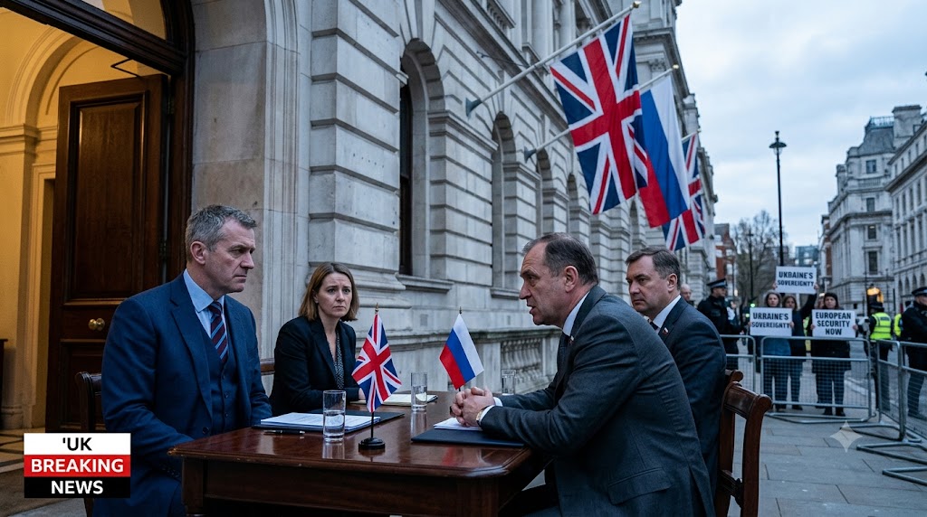 Russia Summons UK Diplomat Over Britain's Ukraine Military Support
