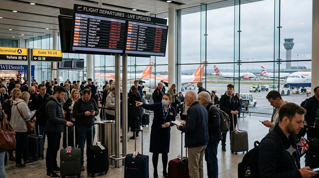 UK Flights Hit by Fresh Air Traffic Control Disruption