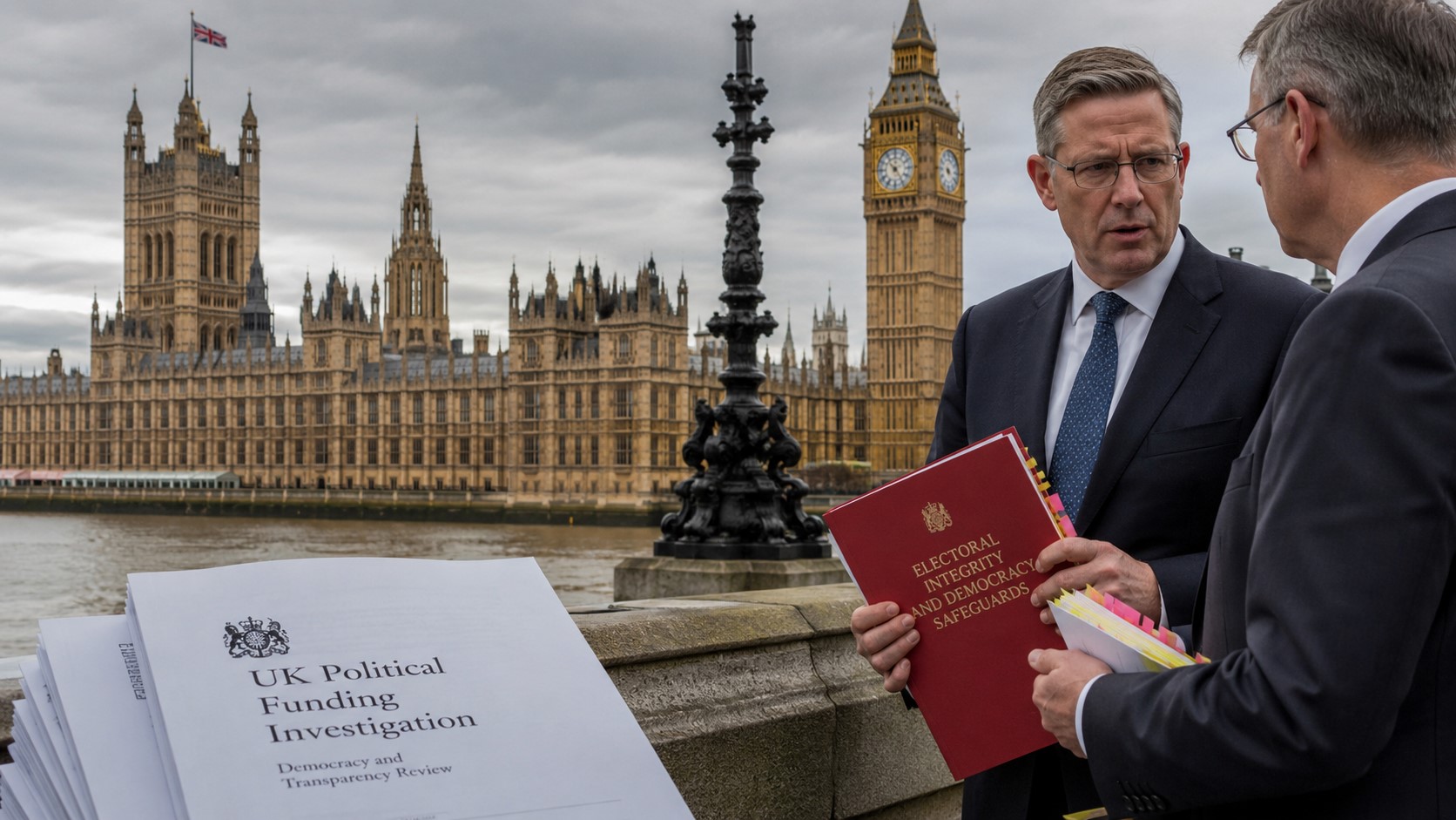 UK Government Sets Up New Team to Examine Political Funding and Democratic Threats
