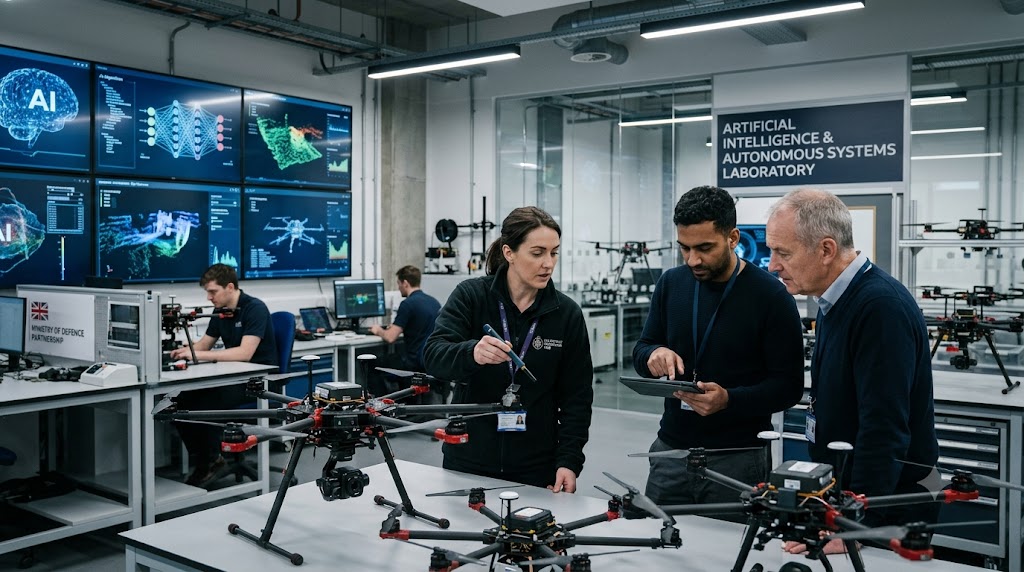 UK Firms to Use Ukraine Battlefield Data for New AI Drone Technology
