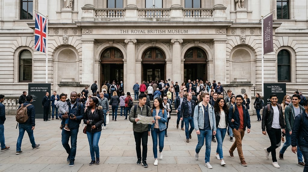 England’s National Museums Will Remain Free for Overseas Visitors
