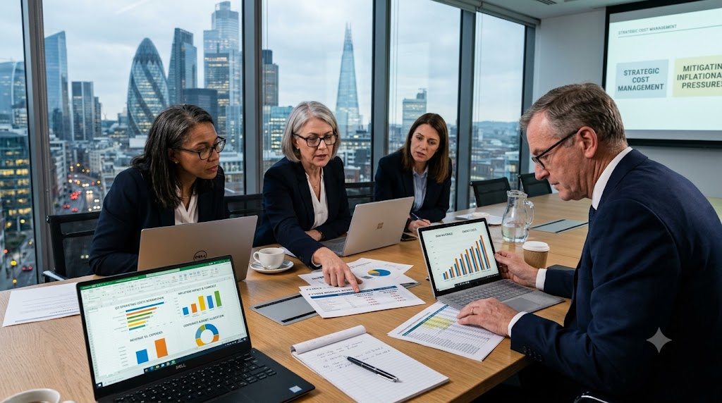 UK Businesses Step Up Cost-Cutting Plans as Inflation and Borrowing Costs Rise