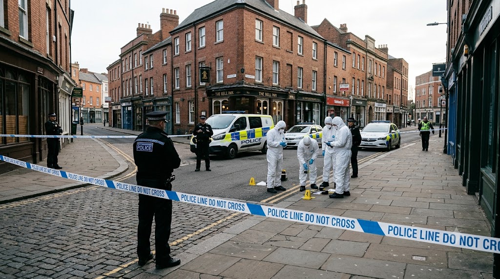 Four Arrested After Police Officer Shot in Nottingham City Centre