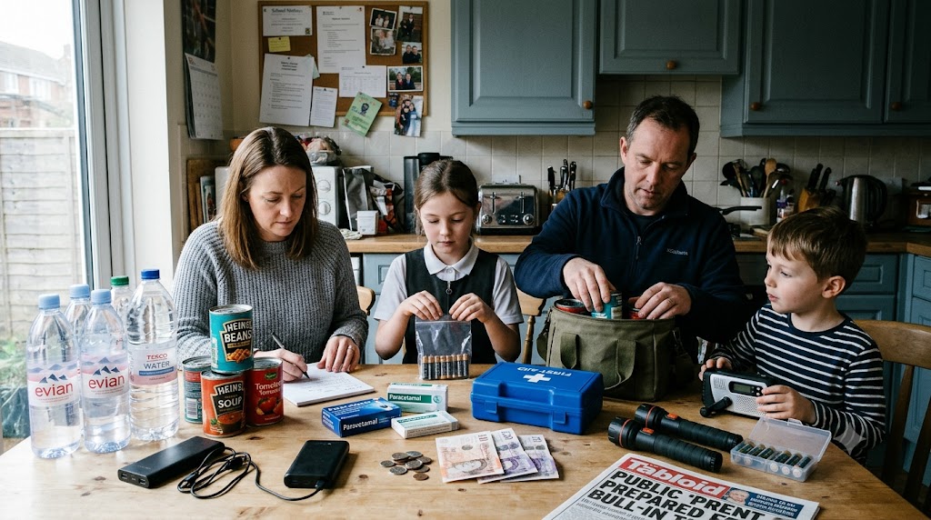 UK Government Urges Households to Keep Three Days of Emergency Supplies